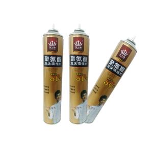 General Purpose Polyurethane Foam Sealant Spray PU Foam Adhesive