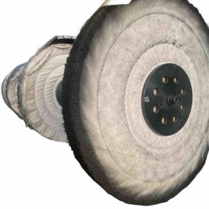 Two Stations Automatic Polishing Machine In Metal Surfacement Polishing