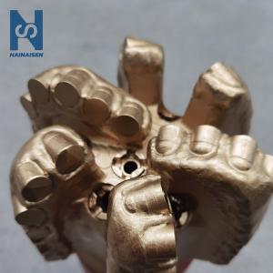 6 Blade Polycrystalline Sintered Diamond Drill Bits , Steel Polycrystalline