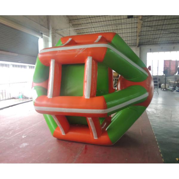Commercial Inflatable Bouncers , Large Inflatable Ball For Kids 0.55mm PVC RQL-00606