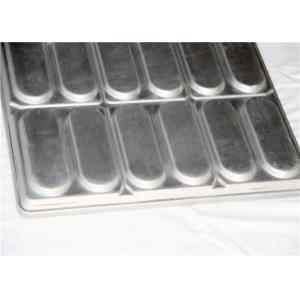 18 Cavity PTFE 654x535x38mm Hot Dog Bun Baking Pan