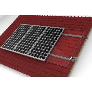 Quality Pitched Roof Solar Panel Roof Mounting Systems Good Apperance for sale