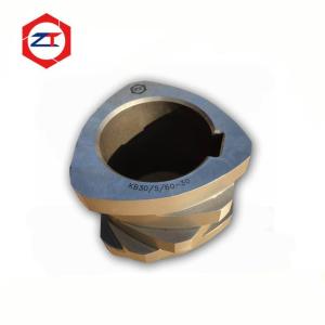 3 Flighted Single Spline Co-Rotating Parallel Twin Screw Extruders Machine Parts