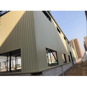 Poutltry Steel Framed Agricultural Buildings , Structural Steel H Beam with