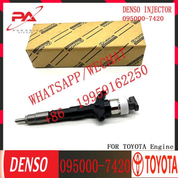 Common Rail Fuel Injector Assembly 095000-7420 23670-30250 injectorfor Toyota Land Cruiser 1KD-FTV 095000-7420 23670-302