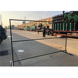 Commercial Construction Temporary Mesh Fencing Galvanized Steel Wire Easily