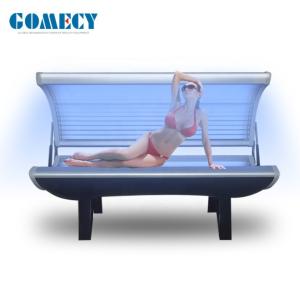 Lying Style Cosmedico Lamp Solarium Sun Tanning Machine