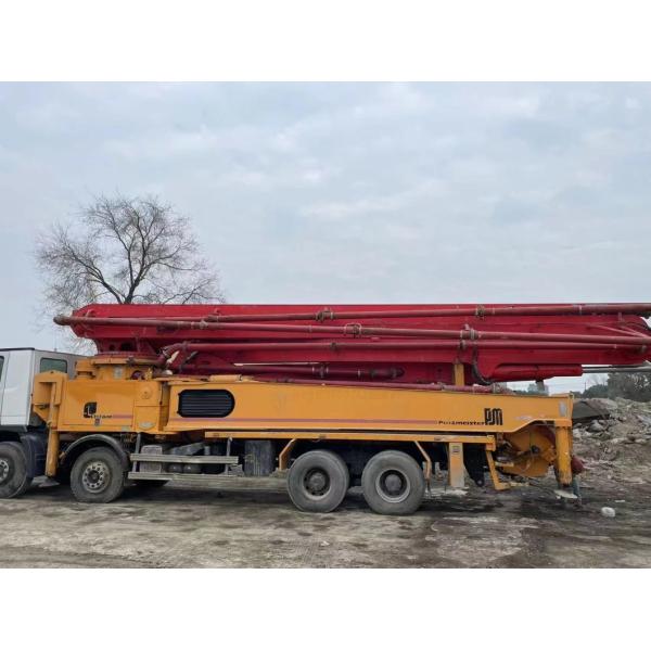 2013 Pm 56m Concrete Pump Mercedes Truck Concrete Boom Pump Heavy Equipment