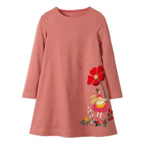Girls Princess Cotton Embroidery Dress Children'S Dress Clothing