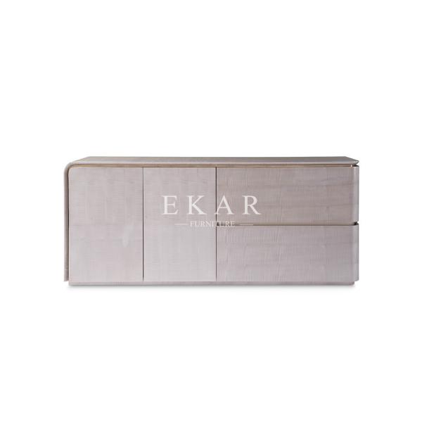 Buy Modern Grey Wooden Cabinet Dining Room Sideboard W009D7 at wholesale prices