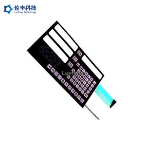 Quality Silkscreen Printing Flexible Membrane Switch with Customizable Key Number for sale