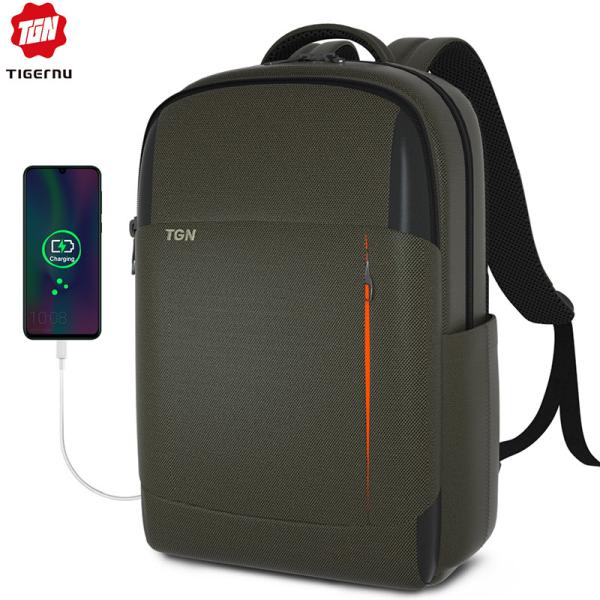 Buy T-B3906 RFID Black Softback Waterproof Laptop Travel Backpack at wholesale prices