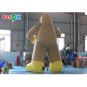 Customized Size Giant Inflatable Gorilla For Commercial Advertising