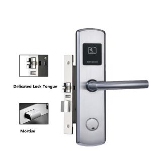 Ss304 Hotel Electronic Locks DSR 610 Rfid Card Reader Door Lock