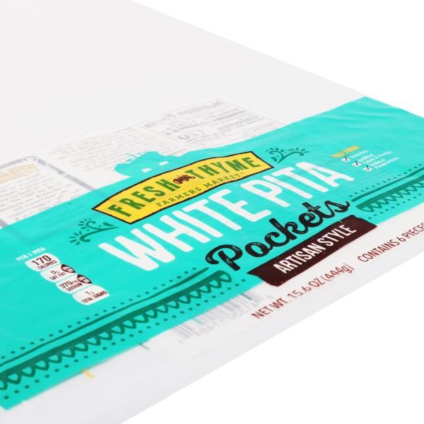 Plastic LDPE perforated bread bags Food Packaging With Own Logo