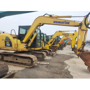 Used Komatsu 7 Ton MIDI Excavator PC70-8 with LCD Dashboard Secondhand Original