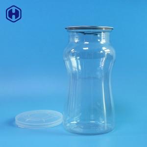 Thin Wall Clear Plastic Cans Lightweight Cylindrical Plastic Containers
