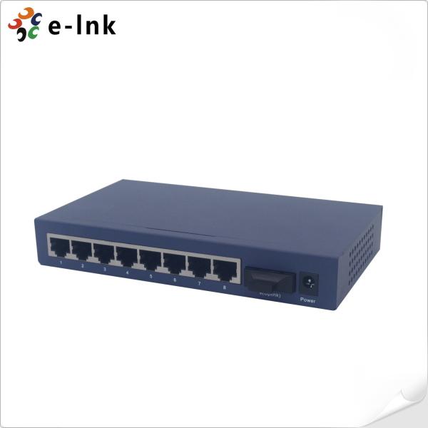 Buy 8 Ports 10/100Mbps PoE 250M Fast Ethernet Switch With 1 Port Duplex SC at wholesale prices