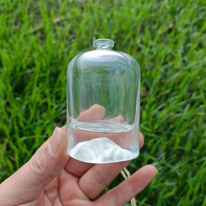 Bayonet Lid Luxury 50ml Cosmetic Glass Bottles With Volcano Bottom