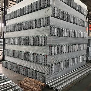 ISO9001 2008 Certified Customized Galvanized Two Waves Guardrails for Traffic