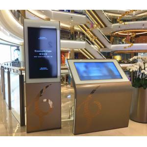 China Wayfinding Digital Touch Screen Kiosk Multi Language Support CE Approved on sale