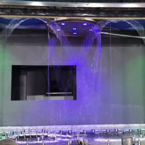 Multimedia Control Digital Water Curtain Graphic Waterfall Water Fountain