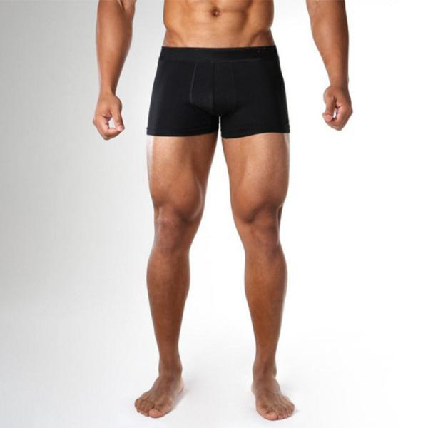 Custom High Quality Gym Briefs Boxers Men Mid Rise Two Tone Color Teen Boys Cotton Underwear