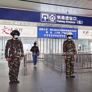 Fever Detection AR Police Smart Temperature Measuring Helmet