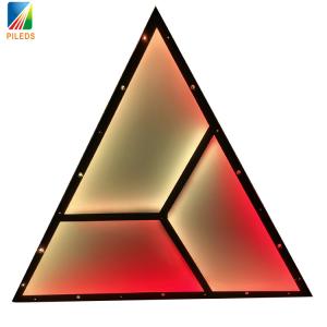 China RGBIC Programmable Triangle Lamp Addressable DMX LED Panel for Bar Lights Stage Event Disco DJ Night Club Decor on sale