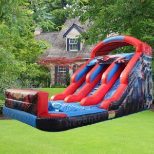 EN14960/CE Certified Inflatable Lake Adults Commercial Water Slides for Backyard