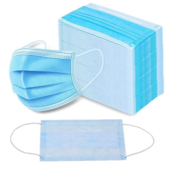 Buy Three Layers Disposable Medical Protective Mask Anti - Allergic High Breathability at wholesale prices