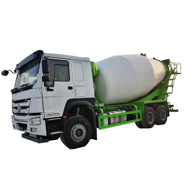 Buy 371hp Used Concrete Mixer Truck 3CBM Second Hand Transit Mixer at wholesale prices