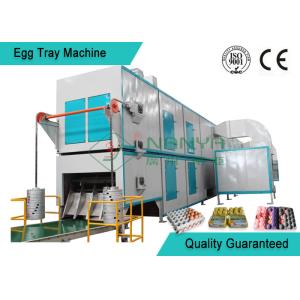 Big Capacity Rotary Pulp Fruit Tray / Egg Tray Forming Machine With Multi Layer