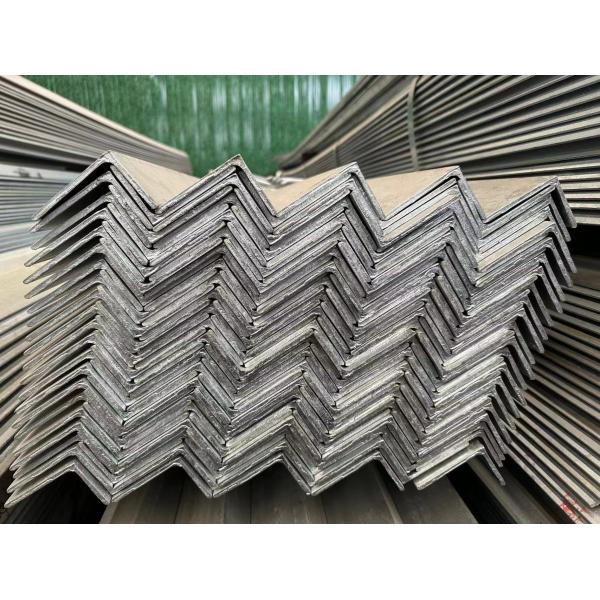 Invoicing by actual weight Hot dip galvanized unequal Angle steel Tolerance ±1%
