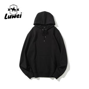 Embroidered Blank Felpa 80% Cotton 280g Sweatshirts Fitted Heavy Men Pullover