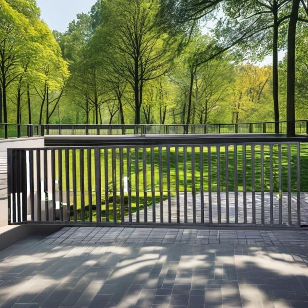 Buy 4ft Aluminium Fence Rails Systems For Balustrades Handrails OEM at wholesale prices