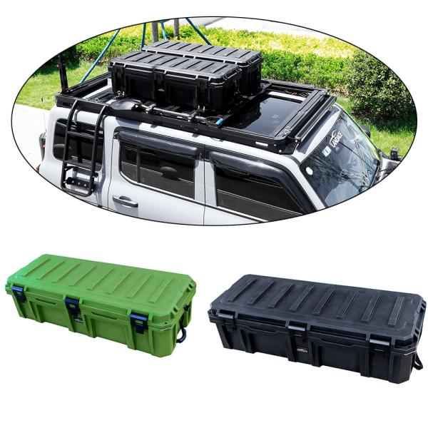 Buy 110L Off Road Vehicle LLDPE Plastic Tool Car Tool Kit Set Box Storage Boxes Car Roof Boxes at wholesale prices