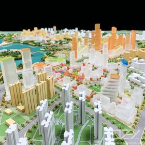 China CAUPD 1/2000 Hologram Architecture Models Urban Design Custom on sale