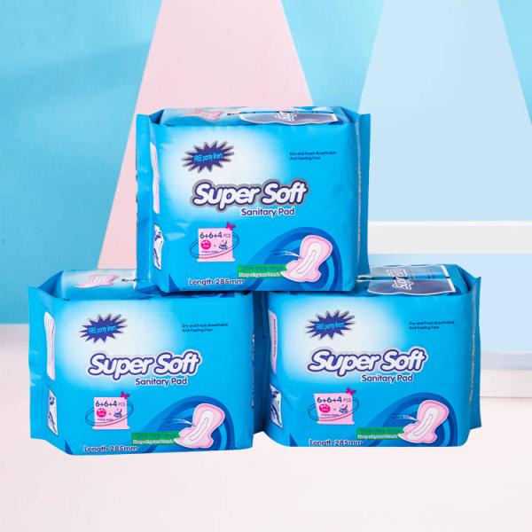 Organic Cotton Leak Proof Core Quick Absorbent Sanitary Napkins For Women With