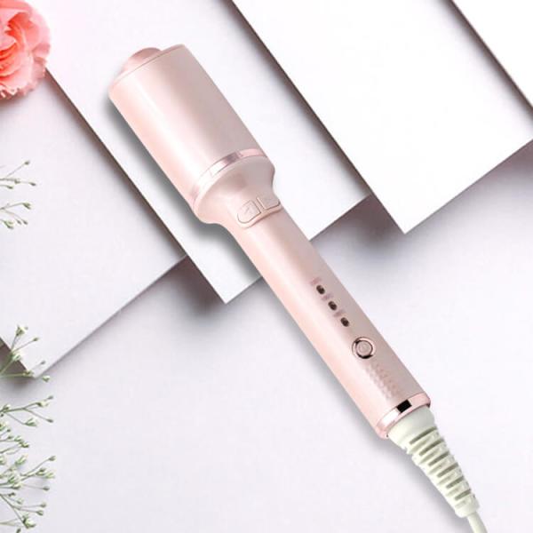 Buy OEM / ODM PTC Heater Ceramic Automatic Hair Curler LED Auto Rotating Curling Wand at wholesale prices