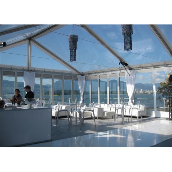 Luxurious Clear Span Frams Structures Glass Wall Tents Shelter Pavilion