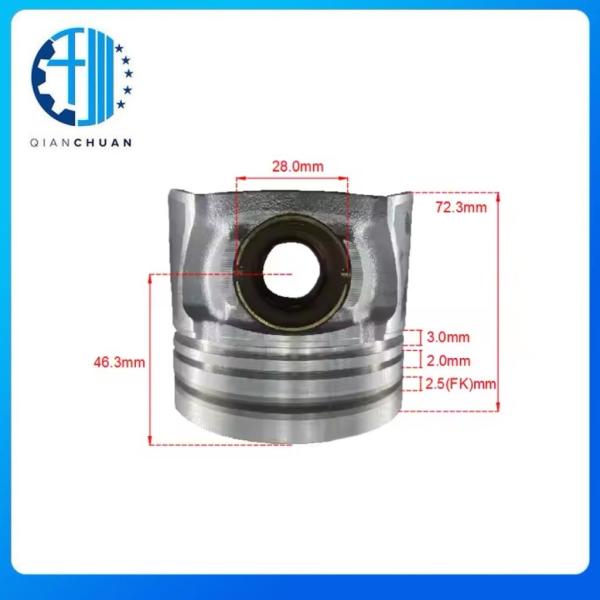 Piston 23410-27940 23410-27941 23410-27942 23410-27943 23410-27944 For Hyundai D4EB Engine Spare Parts