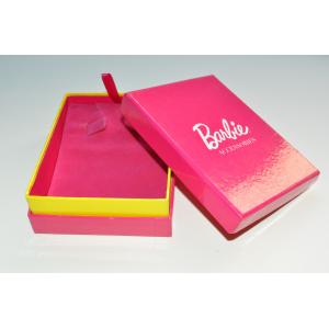 Fancy Jewellery Packaging Boxes For Valentine Gift, Pink Rigid Paper Gift