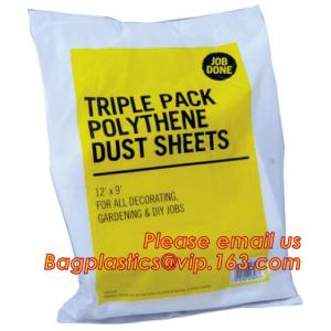 Plastics pe protective drop cloth, plastic protective drop cloth, Plastic