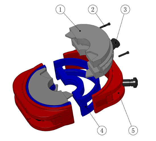 Oilfield S Type Ram BOP With Hinge Structure 105 - 15000psi
