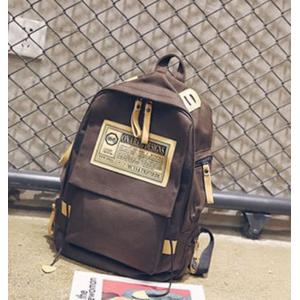 Custom new wholesale fashion Korean school boys custom canvas shoulder bag