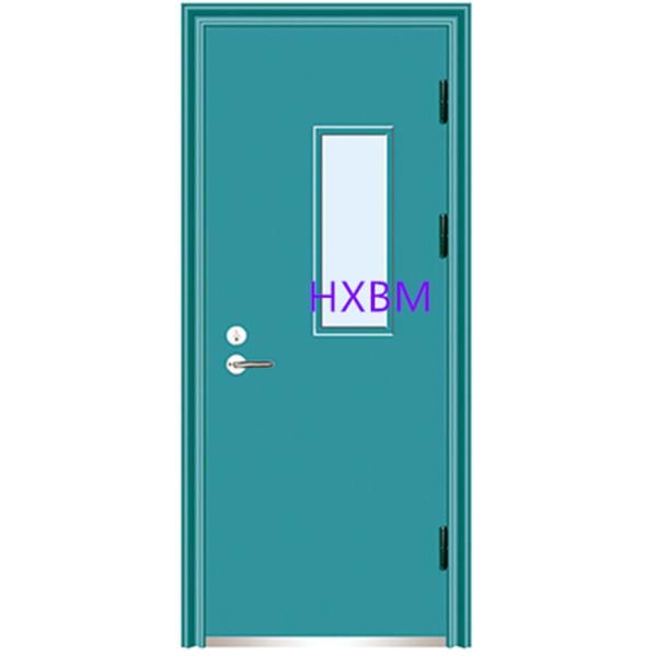 Buy 1.5H Fireproof 1.5mm Thickness Exit Steel Doors 180° Degrees at wholesale prices