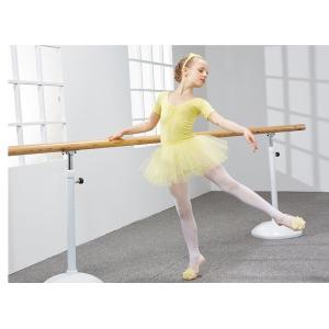 Children cotton ballet skirt girls clothes children's short sleeve dance leotard