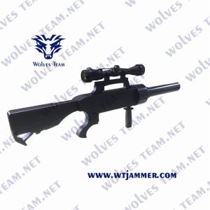 Quality 1000m Portable Uav Jammer 3 Bands Handheld GSM WiFi 2.4G WiFi 5.8g GPS Signal Drone Jammer for sale