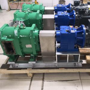 Self Priming Water Rotary Lobe Pump Pressure Resistant Practical